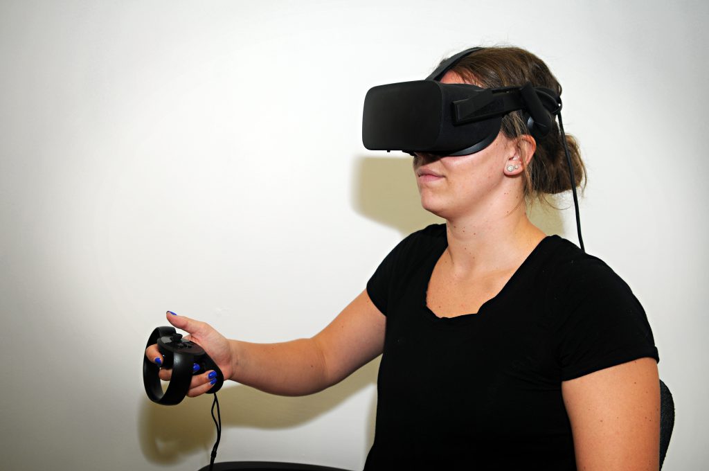 Lauren Doocy in VR